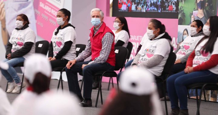 PERMITE SALARIO ROSA EN METEPEC MEJORAR LA ECONOMÍA Y DESARROLLO DE LAS MUJERES A TRAVÉS DE LA CAPACITACIÓN: GOBERNADOR DEL EDOMÉX