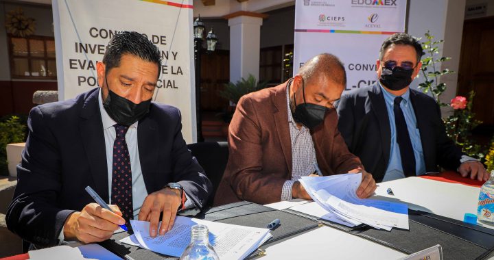 FIRMA CIEPS CONVENIO PARA IMPULSAR SEGUIMIENTO Y EVALUACIÓN DE PROGRAMAS SOCIALES