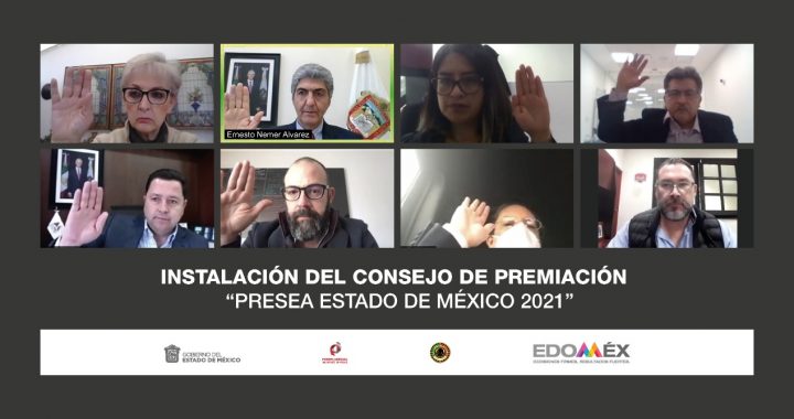 INSTALAN CONSEJO DE PREMIACIÓN DE LA PRESEA ESTADO DE MÉXICO 2021