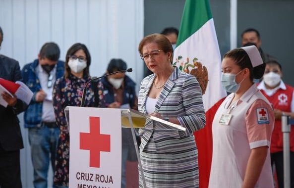 GOBIERNO DE NAUCALPAN PRESENTE EN INAUGURACION DEL CENTRO DE CAPACITACIÓN Y ÁREA DE HOSPITALIZACIÓN DE LA CRUZ ROJA