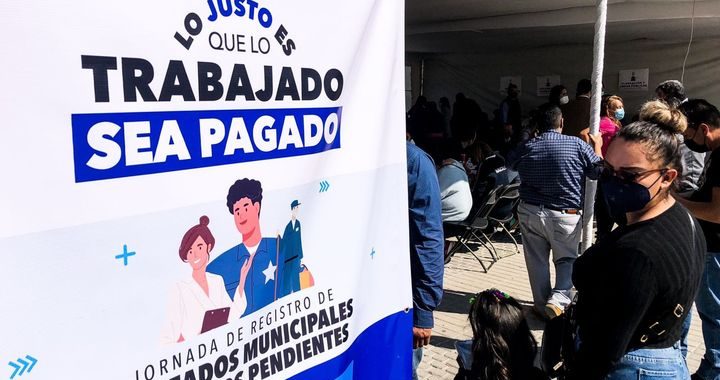 LIQUIDADO EL 45% DEL AGUINALDO DE LOS TRABAJADORES DE NAUCALPAN