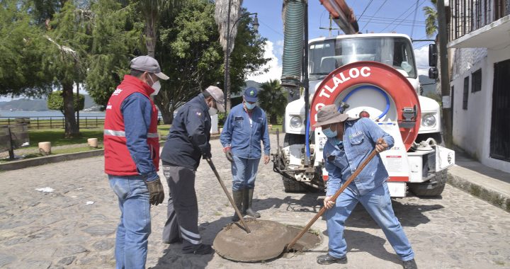 REALIZA CAEM TRABAJOS PREVENTIVOS EN INFRAESTRUCTURA DEL DRENAJE DURANTE TEMPORADA DE ESTIAJE