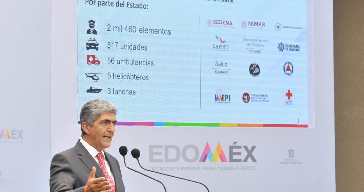 REGISTRA EDOMÉX SALDO BLANCO DURANTE SEMANA SANTA; COORDINAN OPERATIVOS TRES NIVELES DE GOBIERNO PARA CUIDAR A MEXIQUENSES