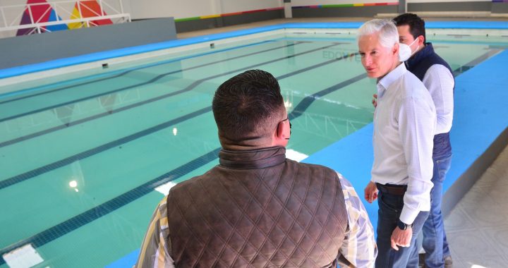 ENTREGA ALFREDO DEL MAZO REHABILITACIÓN DE LA UNIDAD DEPORTIVA “NICOLÁS ROMERO” COMO PARTE DEL PROGRAMA VIVE TU COMUNIDAD
