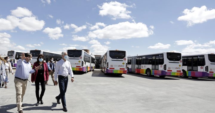 PONE EN MARCHA ALFREDO DEL MAZO 40 NUEVAS UNIDADES PARA FORTALECER LA LÍNEA IV DEL MEXIBÚS