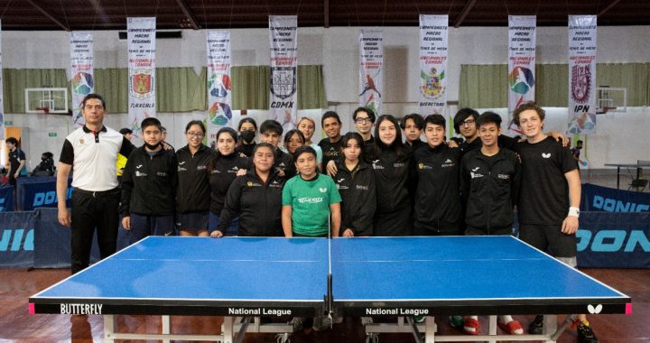 CONSIGUEN 11 TENISMESISTAS MEXIQUENSES PASE A JUEGOS NACIONALES CONADE 2022