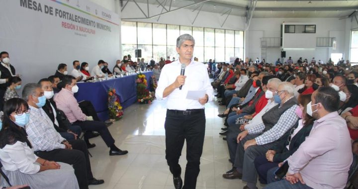 ES GOBIERNO DE ALFREDO DEL MAZO ALIADO DE LOS AYUNTAMIENTOS MEXIQUENSES