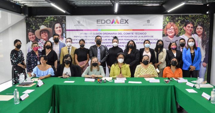 REALIZAN PRIMERA SESIÓN PARA LA OPERACIÓN DE RECURSOS PARA LA MITIGACIÓN DE LA ALERTA DE VIOLENCIA DE GÉNERO CONTRA LAS MUJERES POR FEMINICIDIO Y DESAPARICIÓN EN EDOMÉX