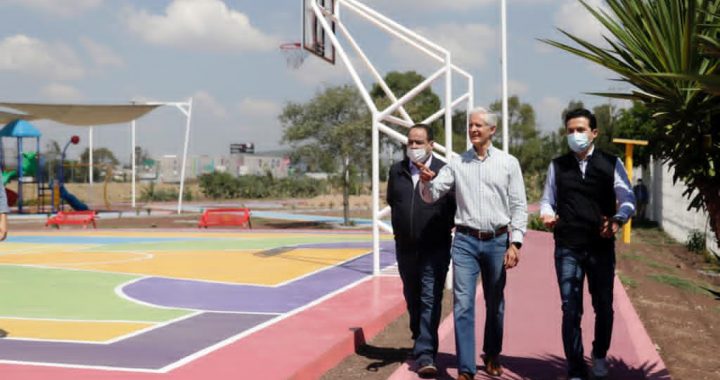 PONE EN MARCHA ALFREDO DEL MAZO EL PARQUE RECREATIVO DE ECATEPEC