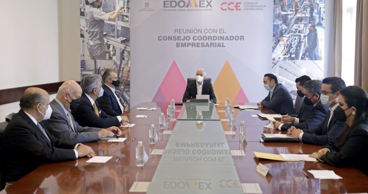 REFRENDA ALFREDO DEL MAZO COMPROMISO DEL GEM CON EL SECTOR EMPRESARIAL Y CON LA CREACIÓN DE MÁS EMPLEOS EN EL EDOMÉX