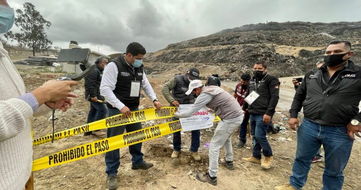 CLAUSURA PROCURADURÍA AMBIENTAL MEXIQUENSE RELLENO SANITARIO EN CHIMALHUACÁN