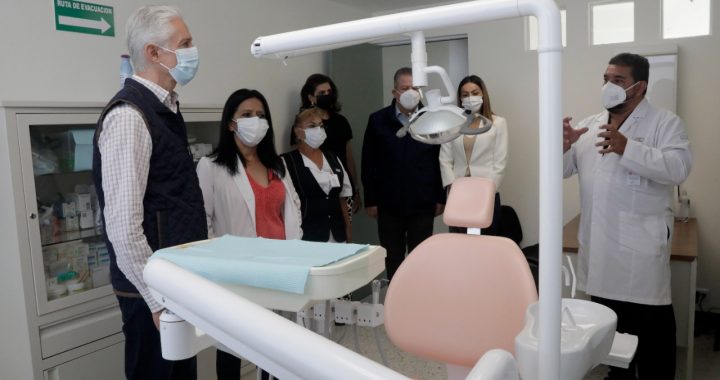 ENTREGA GOBERNADOR ALFREDO DEL MAZO LA REHABILITACIÓN DEL CENTRO DE SALUD DE MEXICALTZINGO