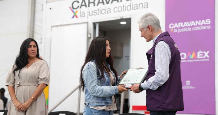 BENEFICIAN CARAVANAS POR LA JUSTICIA COTIDIANA A MÁS DE 100 MIL FAMILIAS MEXIQUENSES CON SERVICIOS Y ASESORÍA EN DIVERSOS TRÁMITES: ALFREDO DEL MAZO