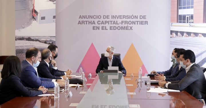 ANUNCIA ALFREDO DEL MAZO PROYECTO DE PARQUE INDUSTRIAL EN TOLUCA DE ARTHA CAPITAL-FRONTIER, CON 61 MDD DE INVERSIÓN