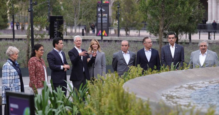 INAUGURA ALFREDO DEL MAZO LA RESTAURACIÓN HISTÓRICA DE LA PLAZA DE LOS MÁRTIRES EN TOLUCA, QUE DEVUELVE A LOS MEXIQUENSES UN SITIO PARA LA CONVIVENCIA Y LA RECREACIÓN