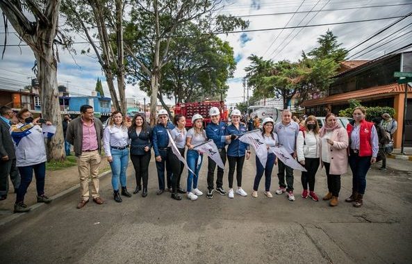 EN COACALCO, DAVID SÁNCHEZ INICIA REPAVIMENTACIÓN DE DOS VIALIDADES MÁS