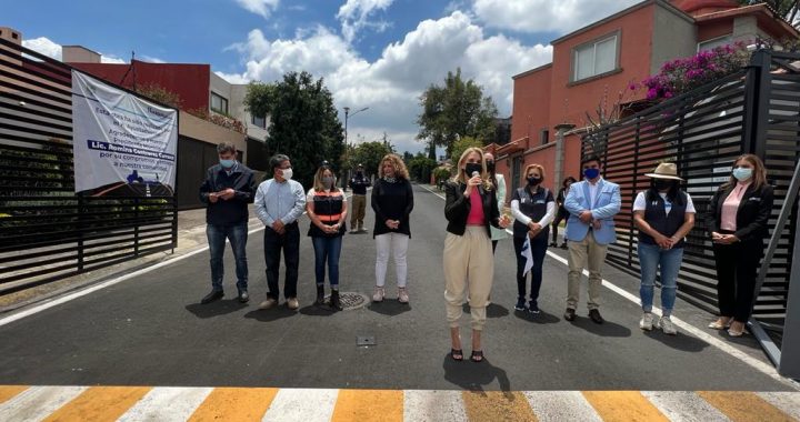   ENTREGA HUIXQUILUCAN REPAVIMENTACIÓN DE CALLES EN CUATRO COMUNIDADES DEL MUNICIPIO