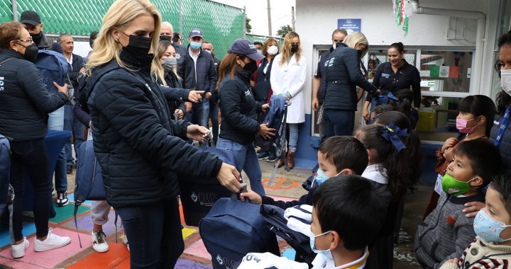 HUIXQUILUCAN INICIA ENTREGA DE MOCHILAS Y ÚTILES ESCOLARES A ALUMNOS DE JARDINES DE NIÑOS Y ESTANCIAS