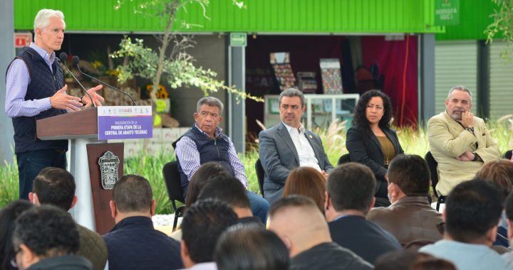 PONE EN OPERACIÓN ALFREDO DEL MAZO LA PRIMERA ETAPA DE LA CENTRAL DE ABASTOS DE TECÁMAC