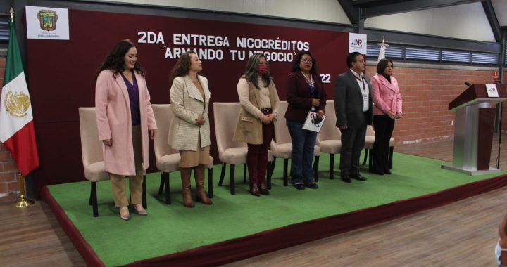 ENTREGA GOBIERNO DE ARMANDO NAVARRETE SEGUNDA REMESA DE “NICOCRÉDITOS” PARA EL EMPODERAMIENTO ECONÓMICO DE MUJERES