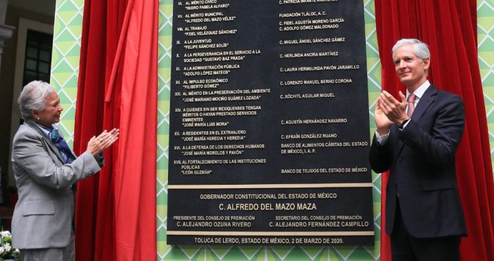 TIENE ESTADO DE MÉXICO CUATRO DÉCADAS DE RECONOCER LABOR DE QUIENES TRABAJAN A FAVOR DE LA ENTIDAD