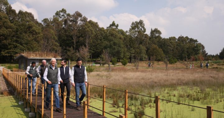 ABRE ALFREDO DEL MAZO PUERTAS DEL NUEVO PARQUE DE LA CIENCIA SIERRA MORELOS EN TOLUCA