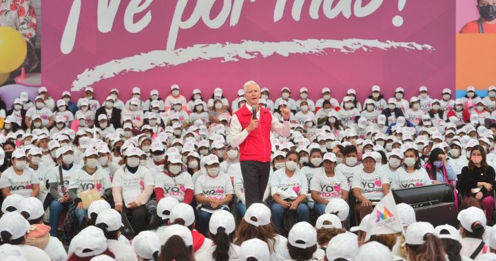 RECONOCE GOBERNADOR ALFREDO DEL MAZO MAZA A LAS MUJERES POR SER EL ELEMENTO MÁS IMPORTANTE DE SUS FAMILIAS.