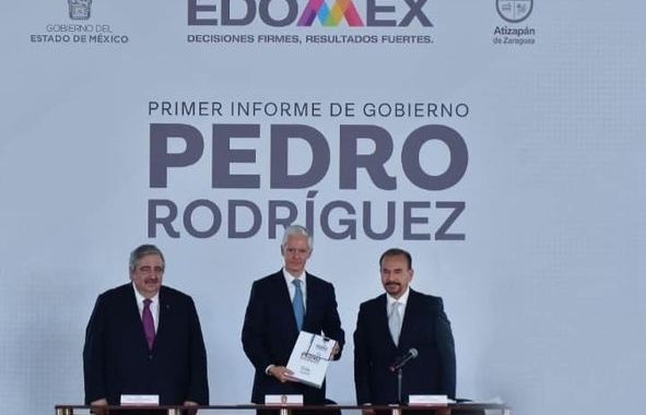 ATIZAPÁN DE ZARAGOZA AVANZA CON OBRAS, SEGURIDAD Y APOYOS SOCIALES: PEDRO RODRÍGUEZ, 1ER INFORME DE GOBIERNO