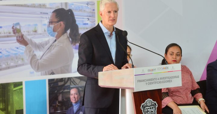 ENFATIZA ALFREDO DEL MAZO QUE EN EDOMÉX SE RESPALDA EL TRABAJO DE LAS CIENTÍFICAS E INVESTIGADORAS CON PROGRAMAS DE FINANCIAMIENTO Y QUE ACORTAN LA BRECHA DE GÉNERO