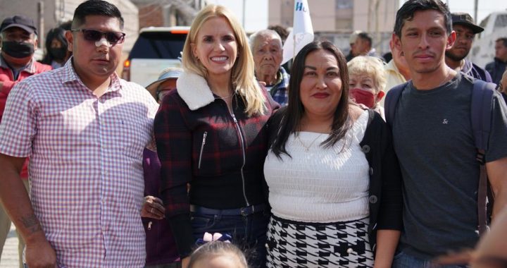 ENTREGA ROMINA CONTRERAS OBRAS DE REPAVIMENTACIÓN EN LA ZONA POPULAR BAJA DE HUIXQUILUCAN