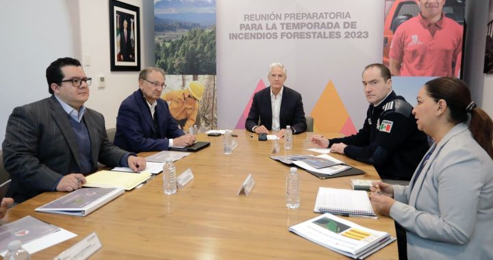 REFUERZA EDOMÉX MEDIDAS PARA EVITAR Y COMBATIR LOS INCENDIOS FORESTALES: ALFREDO DEL MAZO