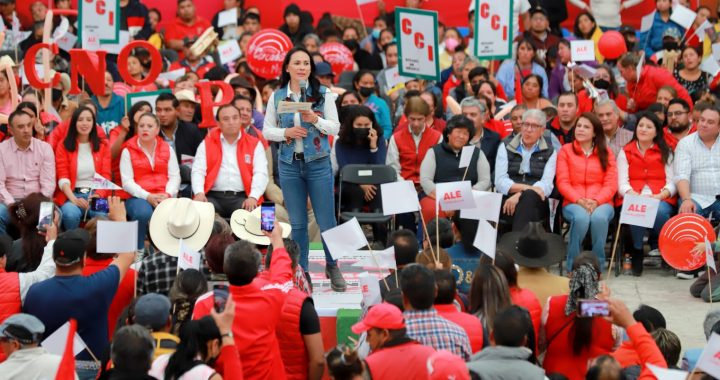 EL EDOMÉX ES TIERRA DE TODOS: ALEJANDRA DEL MORAL