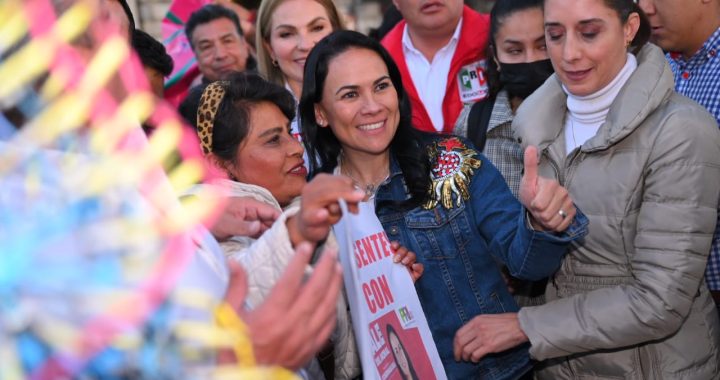 TIENE EL PRI MEXIQUENSE UN EJÉRCITO DE VALIENTES: ALEJANDRA DEL MORAL