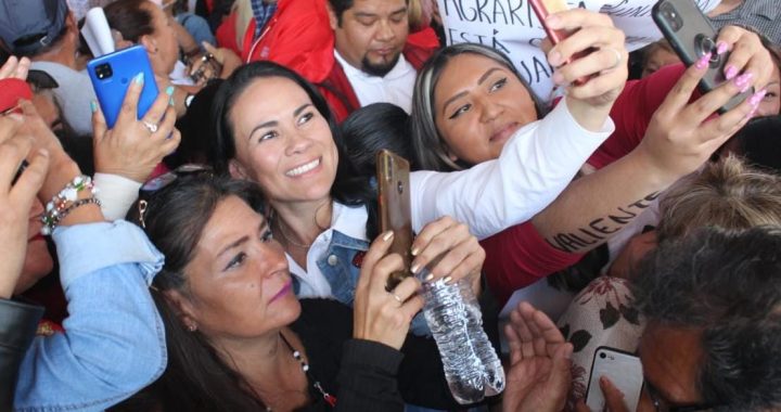 ES LA MILITANCIA PRIISTA LA PRUEBA DE QUE EL REVOLUCIONARIO INSTITUCIONAL ESTÁ UNIDO Y FUERTE: ALEJANDRA DEL MORAL