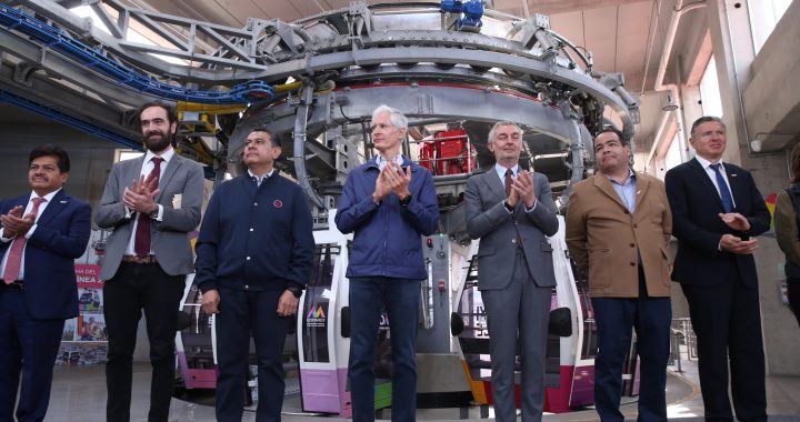 PONE EN MARCHA ALFREDO DEL MAZO LA LÍNEA 2 DEL MEXICABLE PARA AGILIZAR LA MOVILIDAD ENTRE TLALNEPANTLA Y ECATEPEC, CON LA CDMX