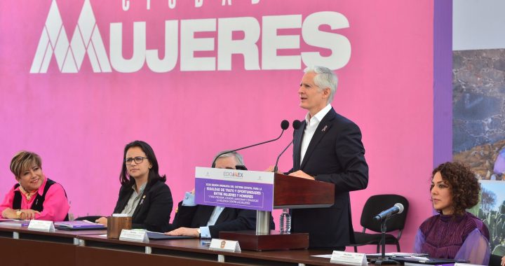 INAUGURACIÓN DE CIUDAD MUJERES EN LA PAZ REPRESENTA UNA NUEVA ETAPA EN LA PROTECCIÓN DE LOS DERECHOS DE LAS MEXIQUENSES: ALFREDO DEL MAZO
