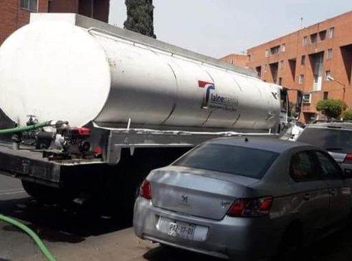 OPDM IMPLEMENTA OPERATIVO EMERGENTE DE ENTREGA DE PIPAS POR EL BAJO CAUDAL DEL CUTZAMALA