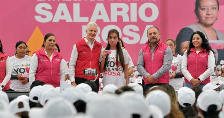 AFIRMA ALFREDO DEL MAZO MAZA QUE EL SALARIO ROSA ES UN APOYO PARA LAS AMAS DE CASA, QUIENES LO INVIERTEN EN BENEFICIO DE SUS FAMILIAS