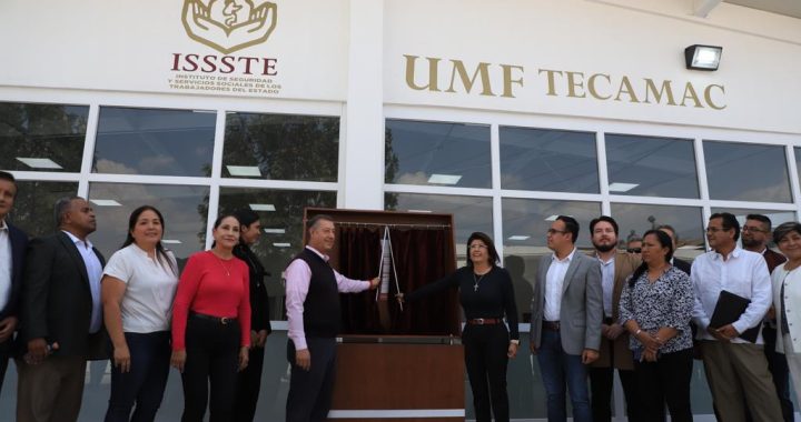 Entregan Primera Etapa de la Clínica de Medicina Familiar del ISSSTE en Tecámac