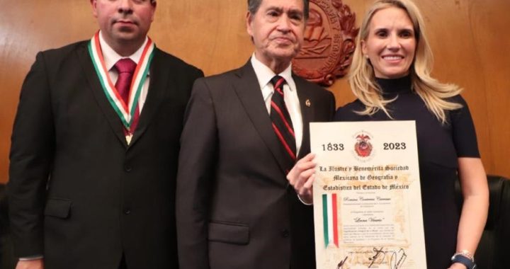 RECONOCE SOMEGEM A ROMINA CONTRERAS POR SU DESTACADA LABOR AL FRENTE DEL GOBIERNO DE HUIXQUILUCAN