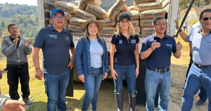 INICIA HUIXQUILUCAN ENTREGA DE MATERIALES PARA FAENAS COMUNITARIAS