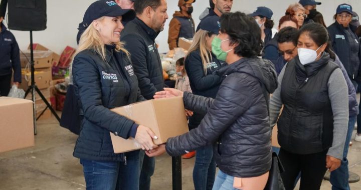 INICIA HUIXQUILUCAN ENTREGA DE DESPENSAS A INTEGRANTES DE LA COMUNIDAD INDÍGENA