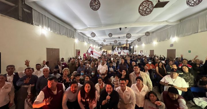 DELFINA GÓMEZ TIENE EL RESPALDO CIUDADANO COMO NUNCA ANTES SE HABÍA VISTO EN EL ESTADO DE MÉXICO: DANIEL SERRANO
