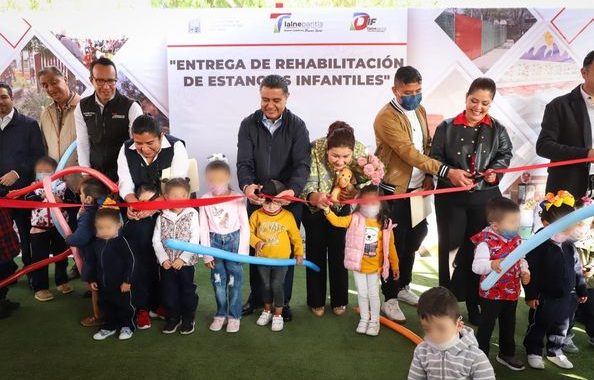 *ESTANCIAS INFANTILES EN TLALNEPANTLA SON REHABILITADAS DE MANERA INTEGRAL EN BENEFICIÓ DE LA NIÑEZ*