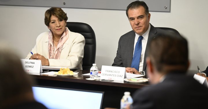 Se reúne Delfina Gómez con el Consejo Coordinador Empresarial para detallar propuestas en seguridad y competitividad económica