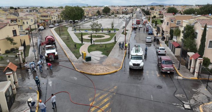 Retiran 60 Toneladas de Tierra y Lodo Tras Granizada en Tecámac
