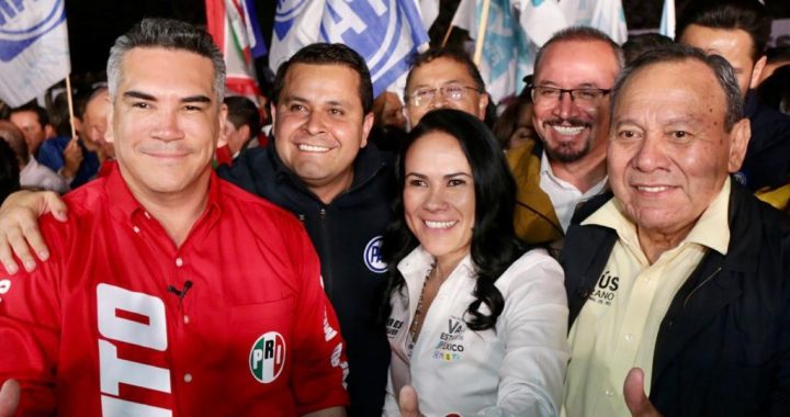 «Vamos juntos, firmes y dignos hasta la victoria”, afirma Alejandra Del Moral en el arranque de su campaña por el Edoméx