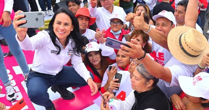 VOY A GANAR EL DEBATE Y LA ELECCIÓN DEL 4 DE JUNIO: ALEJANDRA DEL MORAL