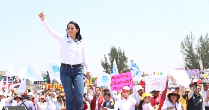 Presenta Alejandra Del Moral primera propuesta de campaña: el Salario Familiar, para todas y todos los mexiquenses