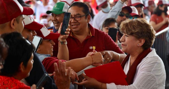 Promoverá Delfina Gómez captación de agua de lluvia y recarga de mantos acuíferos en Edomex